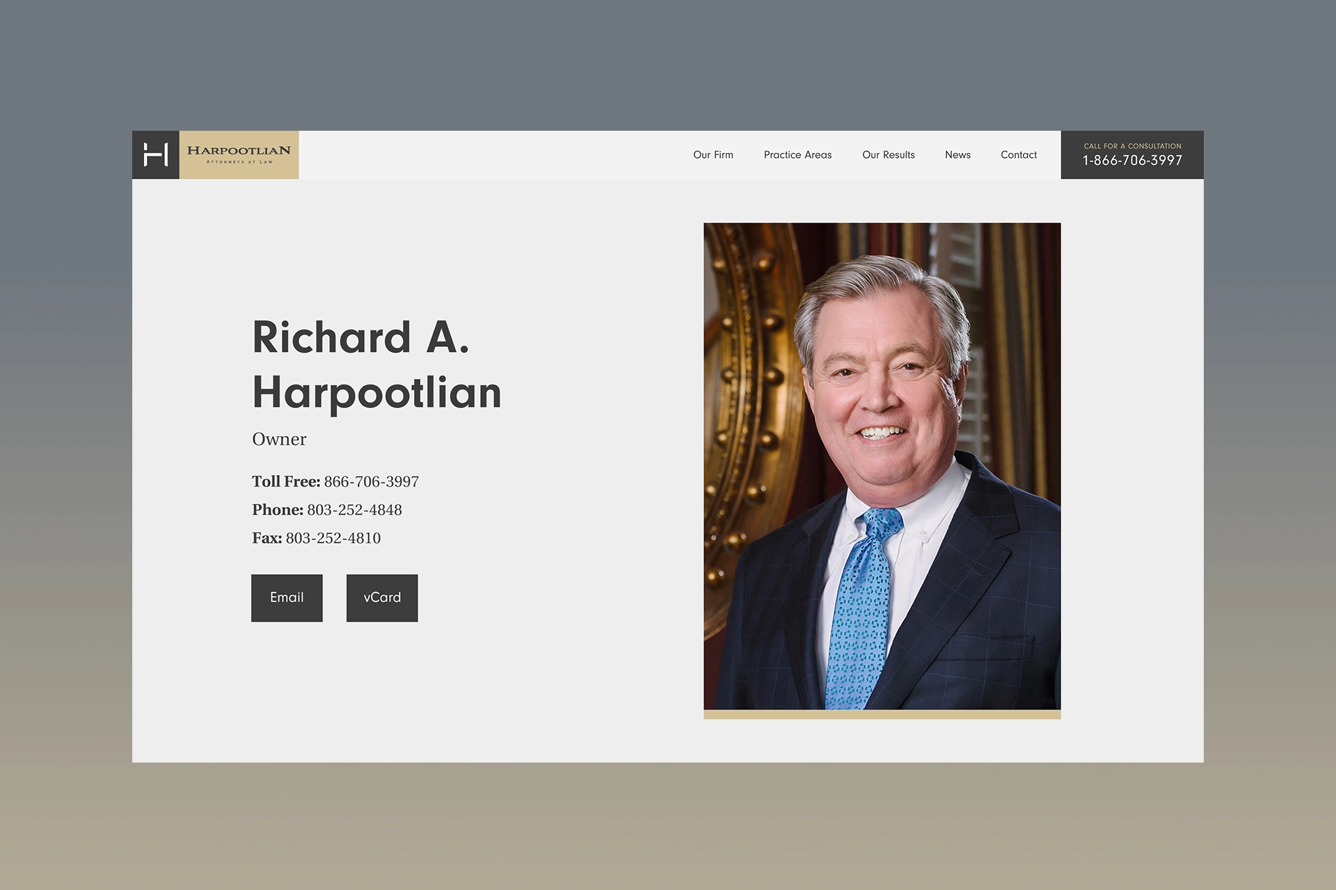 Harpootlian Law Firm attorney profiles and contact page