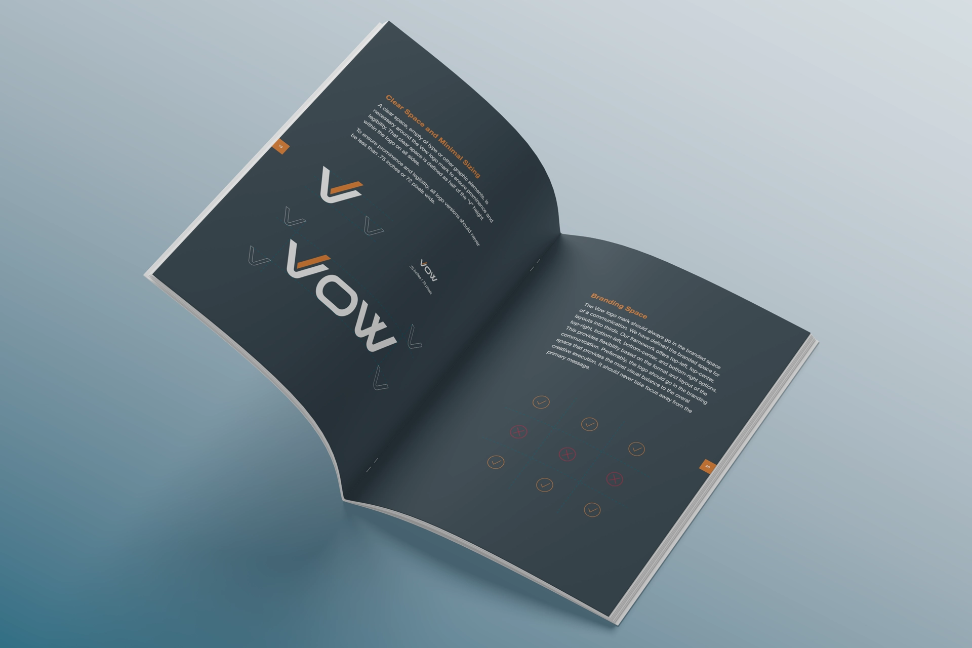 VOW's brand strategy documentation and positioning